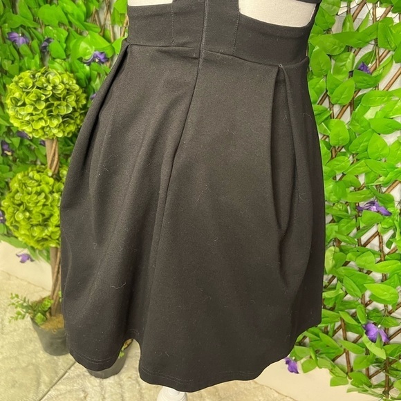 Lulu’s XS Black Stretchy Cutout and About Black Skater Dress - Picture 8 of 14